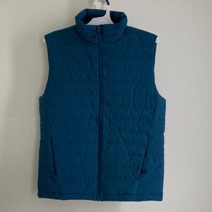 Wind River Men's Teal Quilted Puffer Vest - Like New